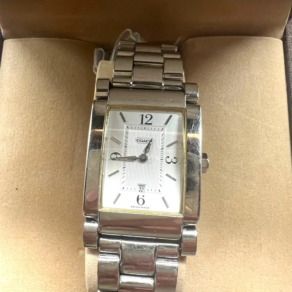 Coach Silver Watch - Picture 2 of 15